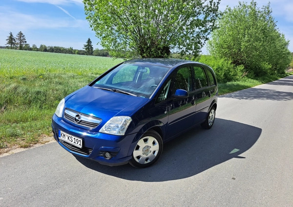 Opel Meriva cena 9900 przebieg: 161000, rok produkcji 2008 z Olsztynek małe 154